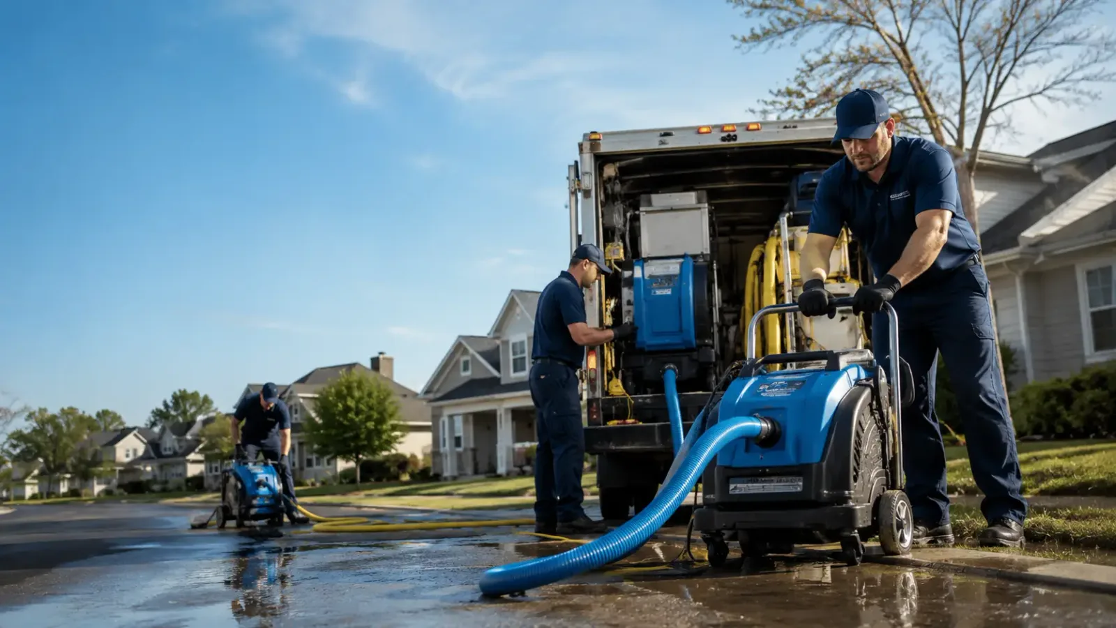 Flood Damage Cleanup in Heaters, WV